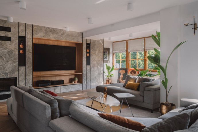 Двухуровневая квартира площадью 200 м2 в Варшаве