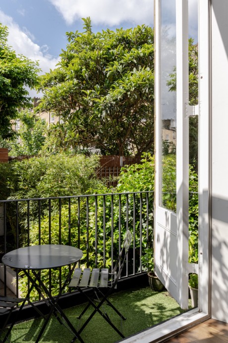 Двухуровневая квартира с выходом в сад в Лондоне (110,2 м2)