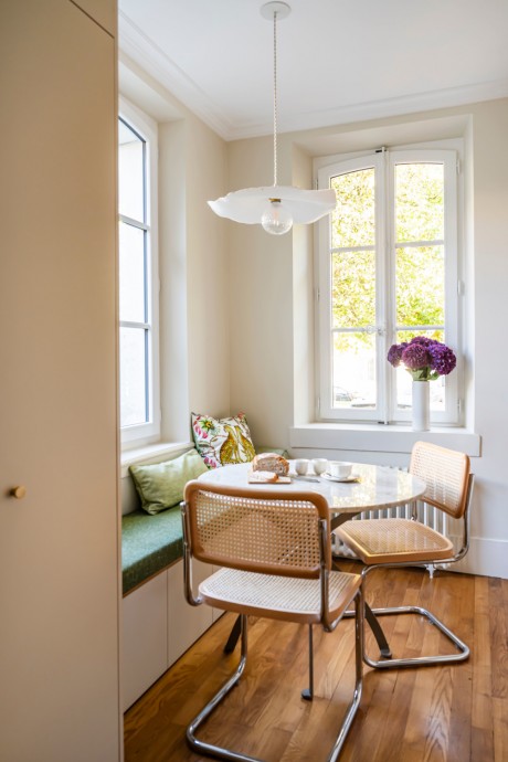 Классическая квартира с выходом в сад недалеко от Парижа (130 м2)