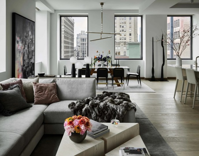 Квартира-лофт на Манхэттене Квартира-лофт на Манхэттене