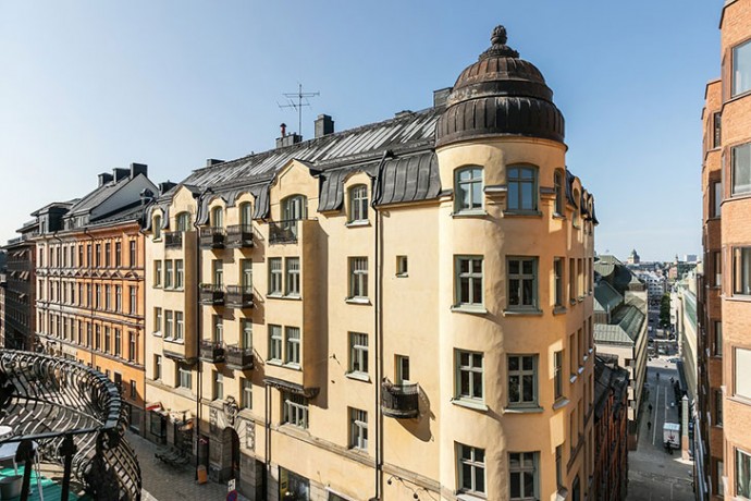 Квартира площадью 121 м2 в Стокгольме