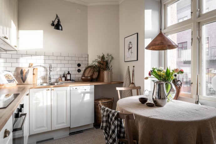 Квартира площадью 39 м2 в доме 1906 года постройки в Гётеборге