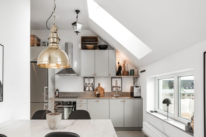 Квартира площадью 41 м2 в шведском городе Хальмстад Квартира площадью 41 м2 в шведском городе Хальмстад