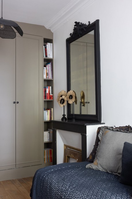 Квартира площадью 65 м2 в доме XVII века в Париже Квартира площадью 65 м2 в доме XVII века в Париже