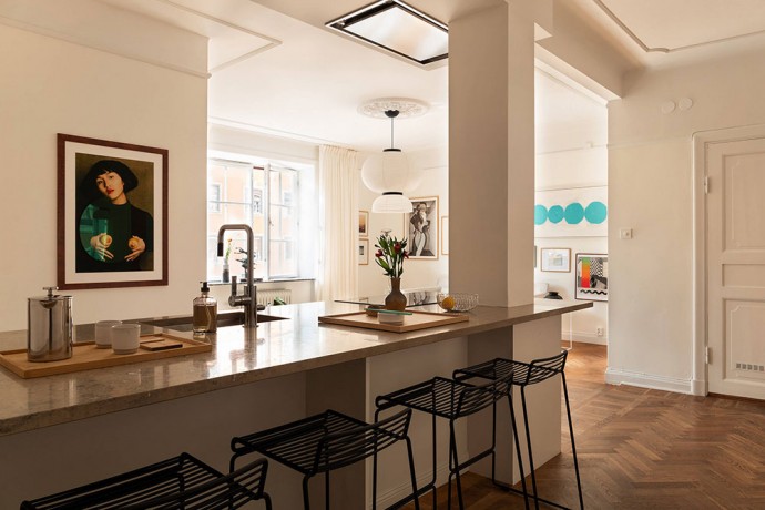 Квартира площадью 73 м2 в Стокгольме Квартира площадью 73 м2 в Стокгольме