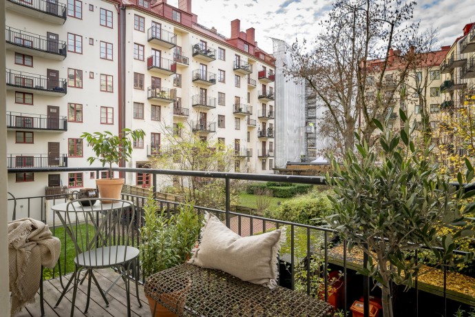 Квартира площадью 75 м2 в доме 1929 года постройки в Гётеборге