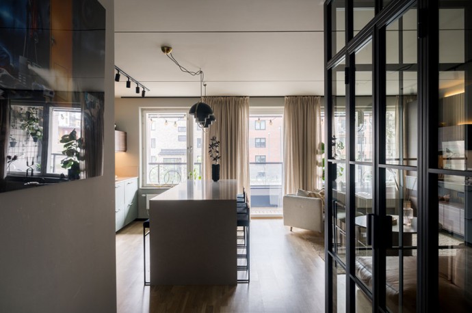 Квартира площадью 99 м2 в Стокгольме Квартира площадью 99 м2 в Стокгольме