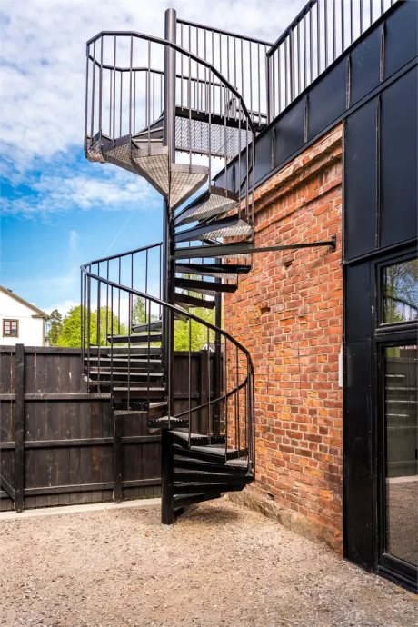 Лофт на территории бывшего молочного завода в Швеции Лофт на территории бывшего молочного завода в Швеции