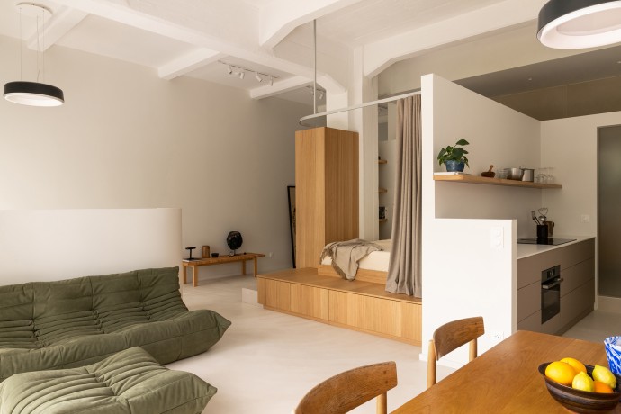 Лофт площадью 68 м2 в Страсбурге, Франция