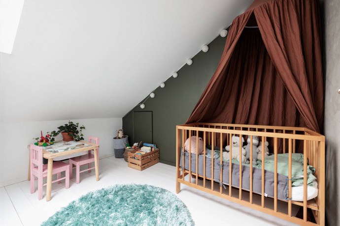 Мансарда площадью 99 m2 в Стокгольме