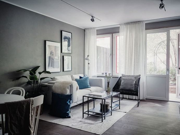 Шведская квартира площадью 49 м2 Шведская квартира площадью 49 м2