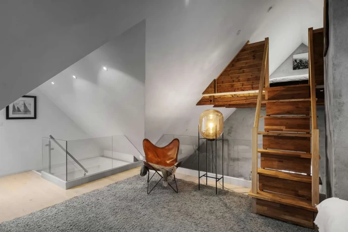 Шведский дуплекс площадью 122 м2 в здании 1912 года постройки