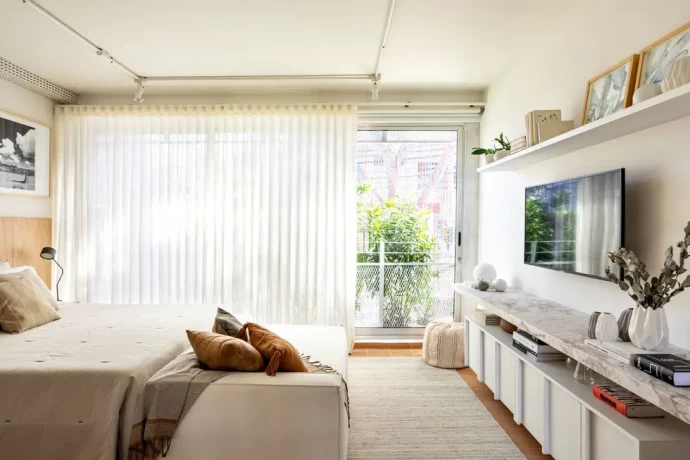 Студия площадью 29 м2 в Сан-Паулу