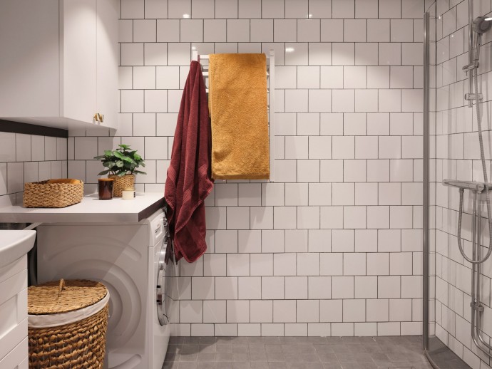 Двухуровневая квартира площадью 88 м2 в Стокгольме