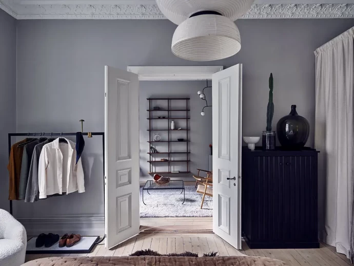 Квартира площадью 74 м2 в доме 1892 года постройки в Гётеборге