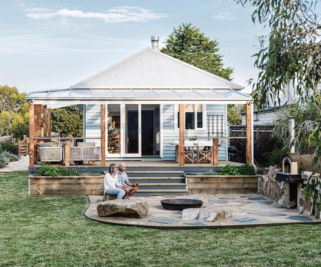 Загородный дом дизайнера Лауры Агостино в рыбацкой деревушке на полуострове Морнингтон, Австралия