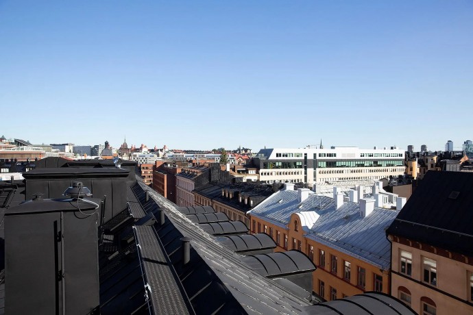 Мансарда площадью 94 м2 в Стокгольме