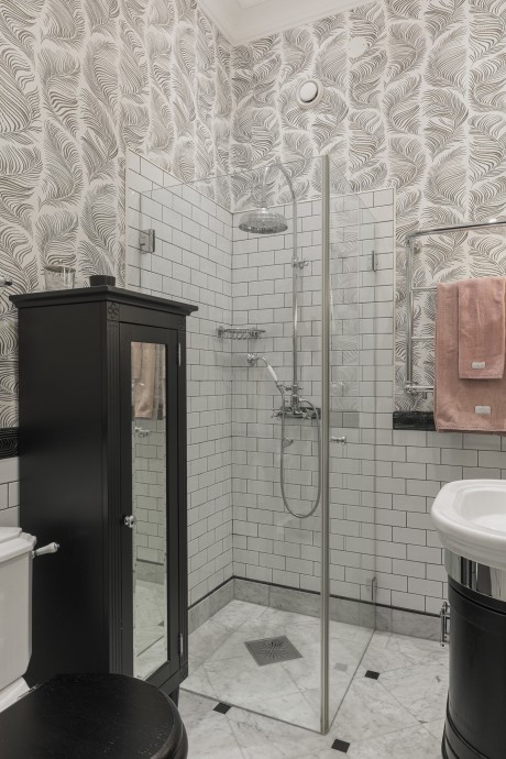 Квартира площадью 89 м2 в здании 1878 года в Стокгольме