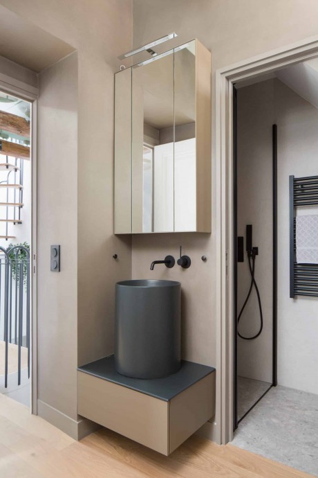 Мансарда площадью 65 м2 в Париже