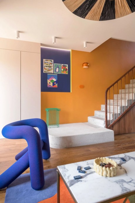 Триплекс площадью 140 м2 в Лионе, Франция