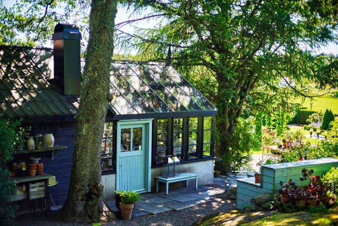 Усадьба 2002 года постройки в пригороде Осло, Норвегия