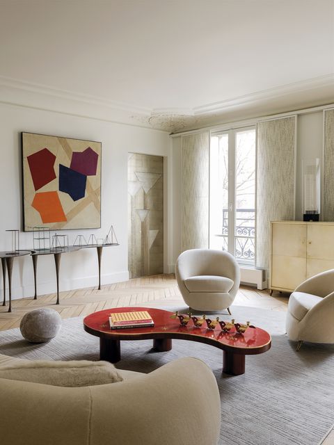 Интерьер апартаментов в Париже