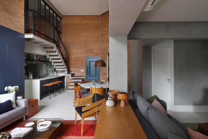 Лофт площадью 110 м2 в Сан-Паулу Лофт площадью 110 м2 в Сан-Паулу