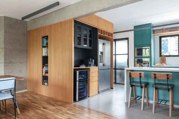 Холостяцкая квартира в Сан-Паулу