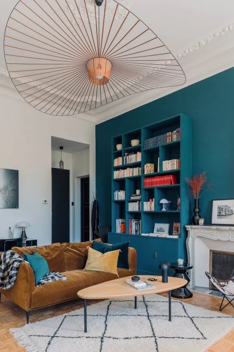 Квартира дизайнера Виржини Поллен в особняке XIX века во французской коммуне Салон-де-Прованс Квартира дизайнера Виржини Поллен в особняке XIX века во французской коммуне Салон-де-Прованс