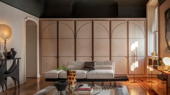 Квартира мебельного дизайнера Клаудио Спотти в Милане Квартира мебельного дизайнера Клаудио Спотти в Милане