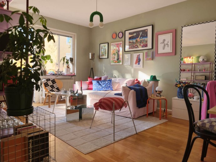 Квартира площадью 54 м2 в Стокгольме