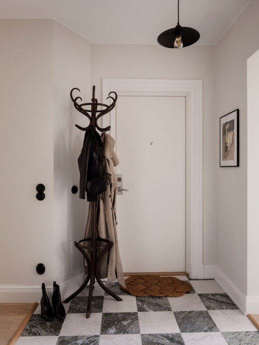 Квартира площадью 84 м2 в бывшем офисном здании 1912 года в Гётеборге