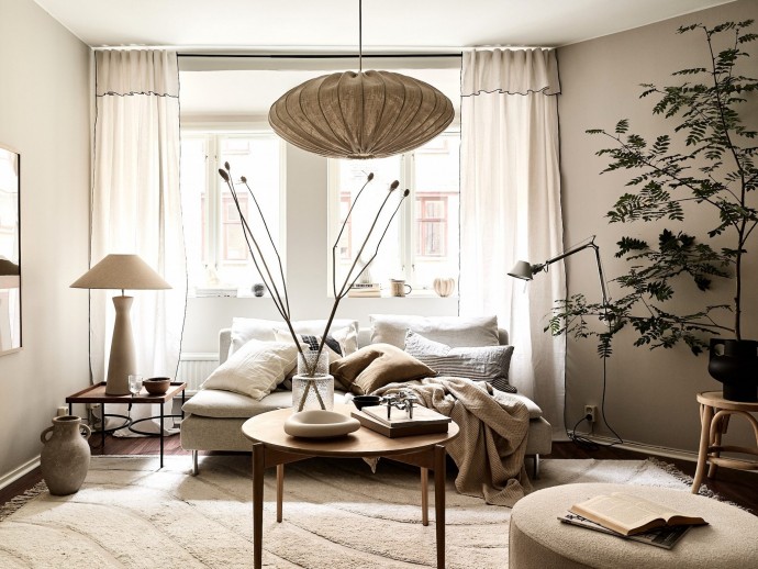 Квартира-студия площадью 43 м2 в доме 1878 года в Гётеборге Квартира-студия площадью 43 м2 в доме 1878 года в Гётеборге