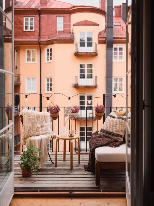 Квартира в доме 1920-х годов в Стокгольме (34 м2)