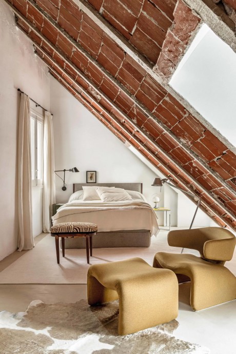 Мансардная квартира на Пласа-Майор в Мадриде