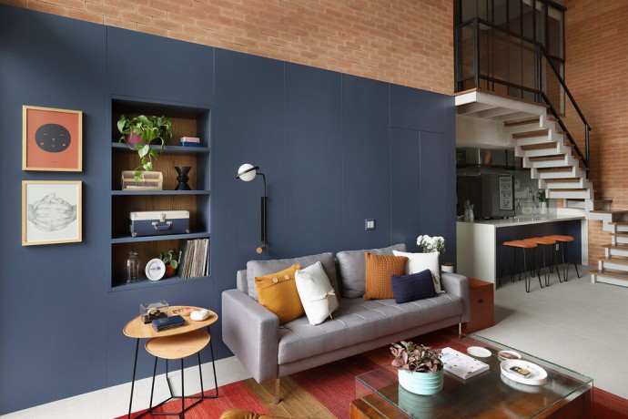 Лофт площадью 110 м2 в Сан-Паулу Лофт площадью 110 м2 в Сан-Паулу