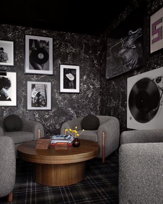 Интерьер общественных пространств и квартир в самой высокой башне в Остине, Техас