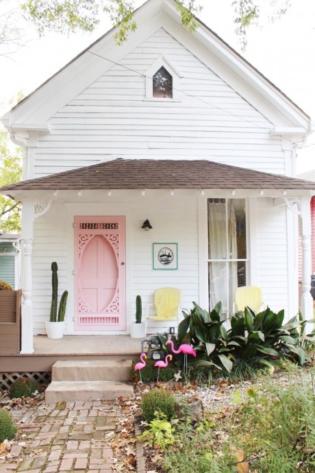 Красочный дом блогера Софи Логман (@sophlog) в Атланте, Джорджия