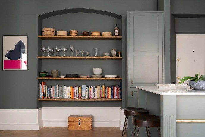 Квартира площадью 59 м2 в здании конца XIX века в Стокгольме