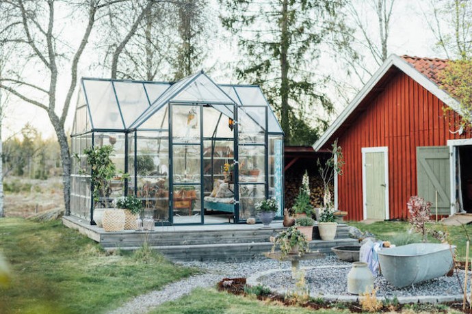 Загородный дом площадью 100 м2 в провинции Даларна, Швеция