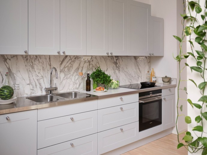 Двухуровневая квартира площадью 88 м2 в Стокгольме