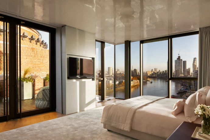 Лофт на территории бывшей электростанции Баттерси в Лондоне