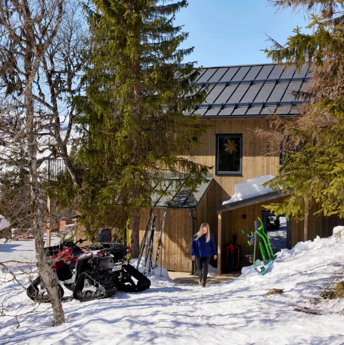 Дом для семьи из Стокгольма на горнолыжном курорте Оре