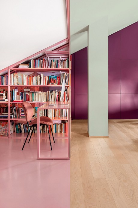 Двухуровневая квартира в Риме