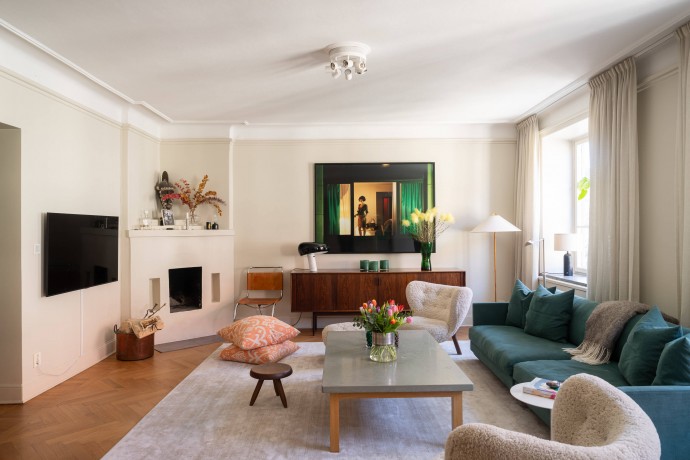 Квартира площадью 127 м2 в Стокгольме