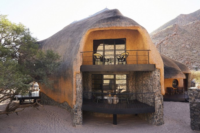 Дом дизайнера Порки Хефера в Намибии