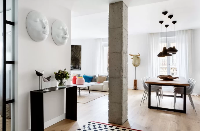 Двухуровневая квартира в Мадриде Двухуровневая квартира в Мадриде