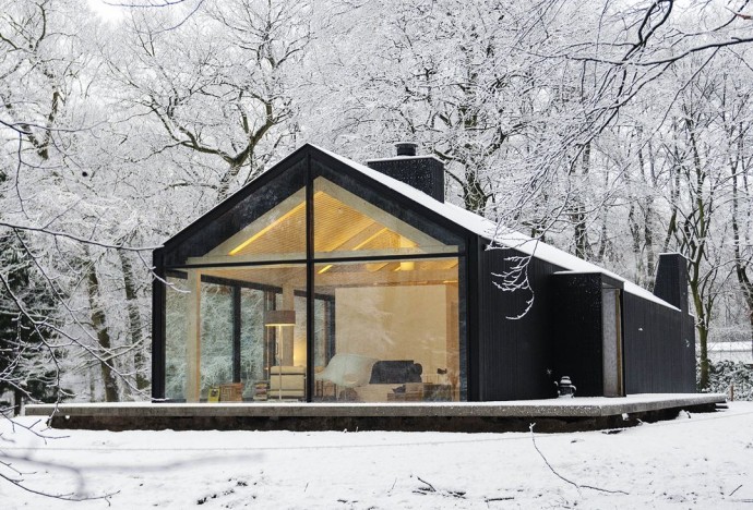 Современный загородный дом в Нидерландах