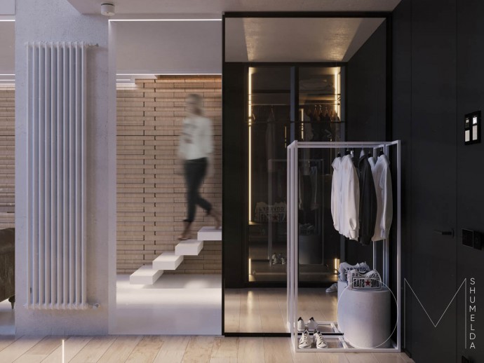 Лофт площадью 106 м2