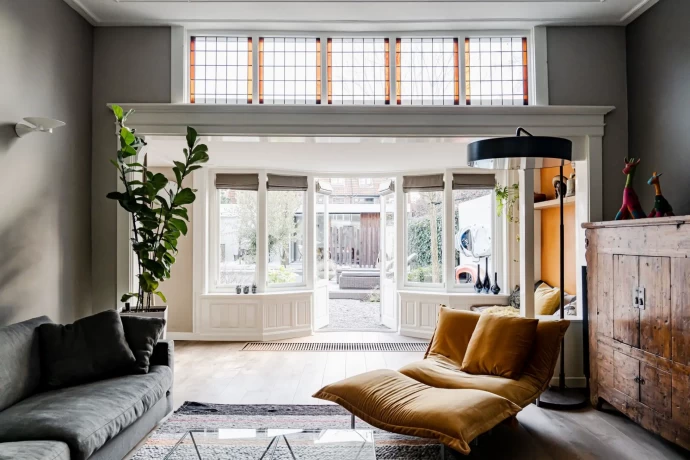 Таунхаус 1910 года постройки в городе Харлем, Нидерланды